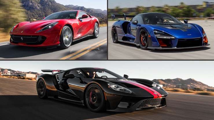 سریعترین خودروهایی که در حال حاضر به فروش می رسند